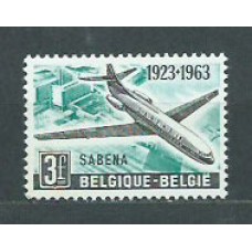 Belgica - Correo 1963 Yvert 1259 ** Mnh Avión