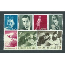 Belgica - Correo 1963 Yvert 1262/8 ** Mnh Cruz roja