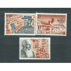 Belgica - Correo 1964 Yvert 1278/80 ** Mnh Día mundial de la lepra