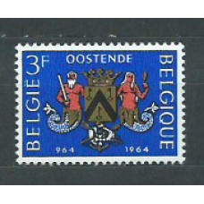 Belgica - Correo 1964 Yvert 1285 ** Mnh Escudo de Oscende