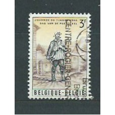 Belgica - Correo 1966 Yvert 1367 usado Día del sello