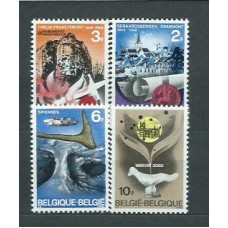 Belgica - Correo 1968 Yvert 1448/51 ** Mnh Historia nacional