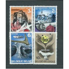 Belgica - Correo 1968 Yvert 1448/51 ** Mnh Historia nacional