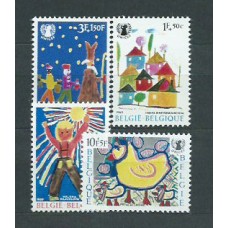 Belgica - Correo 1969 Yvert 1492/5 ** Mnh Pinturas infantiles