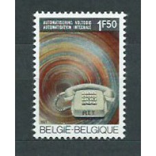 Belgica - Correo 1971 Yvert 1567 ** Mnh Telefonía