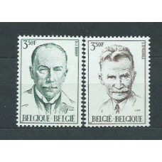 Belgica - Correo 1971 Yvert 1603/4 ** Mnh Personajes