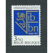 Belgica - Correo 1971 Yvert 1609 ** Mnh Industrias belgas