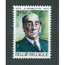 Belgica - Correo 1972 Yvert 1620 ** Mnh Auguste Vermeylen