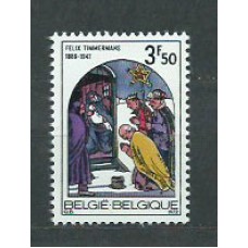 Belgica - Correo 1972 Yvert 1642 ** Mnh Navidad