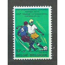 Belgica - Correo 1977 Yvert 1846 ** Mnh Deportes fútbol