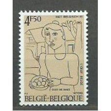 Belgica - Correo 1977 Yvert 1863 ** Mnh Diseño de Smet
