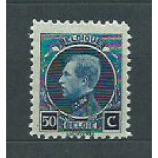 Belgica - Correo 1921 Yvert 187 * Mh Alberto I