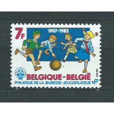 Belgica - Correo 1982 Yvert 2065 ** Mnh Scoutismo