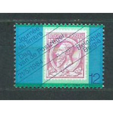 Belgica - Correo 1984 Yvert 2132 ** Mnh Día del sello