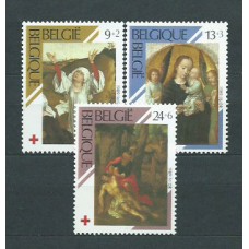 Belgica - Correo 1989 Yvert 2312/4 ** Mnh Cruz roja