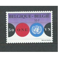 Belgica - Correo 1995 Yvert 2600 ** Mnh ONU