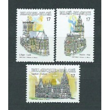 Belgica - Correo 1997 Yvert 2712/4 ** Mnh Monumentos