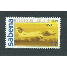 Belgica - Correo 1998 Yvert 2753 ** Mnh Avión