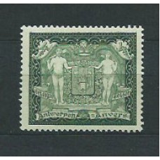 Belgica - Correo 1930 Yvert 301 * Mh Escudo de Amberes