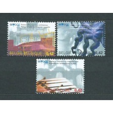 Belgica - Correo 2002 Yvert 3053/5 ** Mnh Brujas