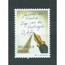 Belgica - Correo 2002 Yvert 3058 ** Mnh Día del sello