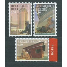 Belgica - Correo 2003 Yvert 3139/41 ** Mnh Arquitectura