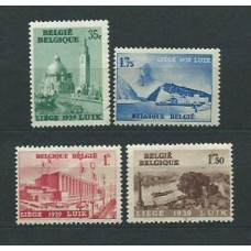 Belgica - Correo 1938 Yvert 484/7 * Mh Lieja