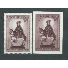 Belgica - Correo 1941 Yvert 592AB ** Mnh San Martin