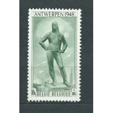 Belgica - Correo 1948 Yvert 785 (*) Mng Fundación de Amberes