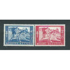 Belgica - Correo 1954 Yvert 959/60 ** Mnh Pro-tuberculosos