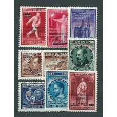 Belgica - Aereos Yvert 15/23 ** Mnh