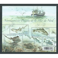 Belgica - Correo 2006 Yvert 3519/23 ** Mnh Fauna peces