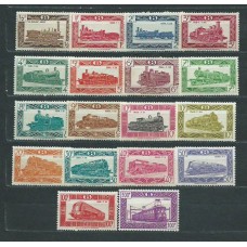 Belgica - Paquetes Postales 1949 Yvert 304/21 ** Mnh Trenes