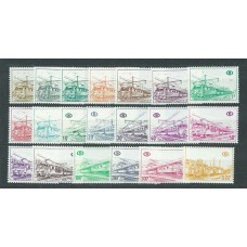 Belgica - Paquetes Postales 1968 Yvert 378/97 ** Mnh Trenes