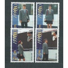 Belgica - Paquetes Postales 1999 Yvert 474/7 ** Mnh