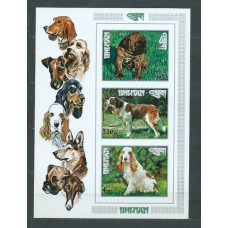 Bhutan - Hojas Yvert 50 sin dentar ** Mnh Perros