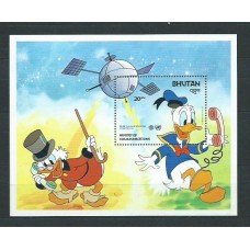 Bhutan - Hojas Yvert 96 ** Mnh Walt Disney