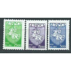Bielorusia - Correo 1993 Yvert 16/8 ** Mnh Escudos