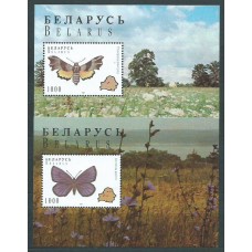 Bielorusia - Hojas Yvert 10/1 ** Mnh Fauna mariposas