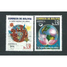 Bolivia 1999 Upaep Yvert 1036/7 ** Mnh