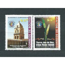 Bolivia - Correo 2000 Yvert 1069A/B ** Mnh Año Santo