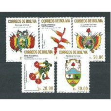 Bolivia - Correo 2001 Yvert 1083/7 ** Mnh Escudos