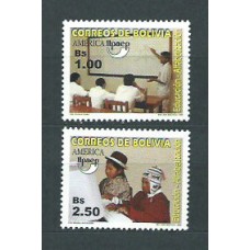 Bolivia 2002 Upaep Yvert 1143/4 ** Mnh