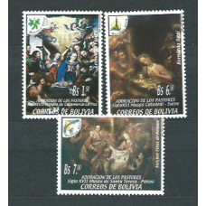 Bolivia - Correo 2003 Yvert 1162/4 ** Mnh Navidad