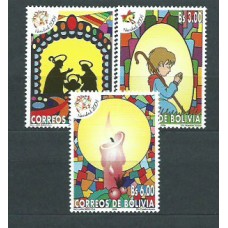 Bolivia - Correo 2004 Yvert 1174/6 ** Mnh Navidad