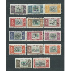 Bolivia - Correo 1951 Yvert 319/25+A 127/33 * Mh Deportes