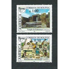 Bolivia - Correo 1989 Yvert 735/6 ** Mnh Upaep