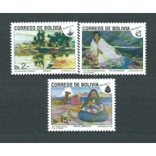 Bolivia - Correo 1991 Yvert 784A/C ** Mnh Navidad