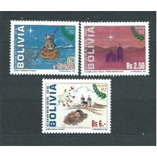 Bolivia - Correo 1992 Yvert 811/3 ** Mnh Navidad