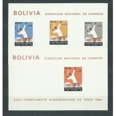 Bolivia - Hojas Yvert 18/19 ** Mnh Deportes
